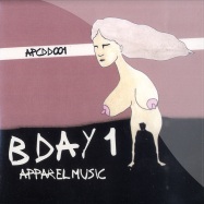 Front View : Various Artists - B DAY 1 (2xCD) - Apparel Music / apcdd0001