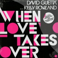 Front View : David Guetta ft. Kelly Rowland - WHEN LOVE TAKES OVER (LAIDBACK LUKE + NORMAN DORAY & ARNO COST REMIX) - Positiva / 12tivx287