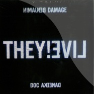 Front View : Benjamin Damage & Doc Daneeka - THEY LIVE (2X12 LP, BLACK VINYL) - 50 Weapons / 50weaponLP05