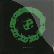 Front View : Axoneme - AXNM EP (LP, GREEN VINYL) - Fauxpas Musik / Fauxpas009
