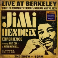 Front View : Jimi Hendrix - LIVE AT BERKELEY (2X12 LP + BOOKLET) - Sony Music / 88691992601