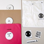 Front View : Various Artists - CONNECTED BUNDLE 1 (3X12 + T-SHIRT SIZE L) - Connected / connected bundle #1/l