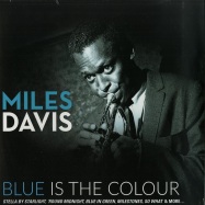 Front View : Miles Davis - BLUE IS THE COLOUR (180G LP) - Laserlight Digital / N79029