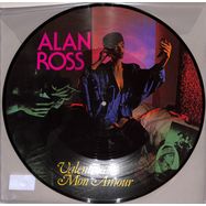 Front View : Alan Ross - VALENTINO MON AMOUR (PICTURE DISC) - Blanco Y Negro / MX128