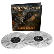 Front View : Primal Fear - UNBREAKABLE (2LP) (WHITE+BLACK MARBLED VINYL) - Atomic Fire Records / 2736149844