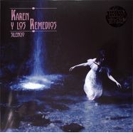Front View : Karen Y Los Remedios - SILENCIO (BLACK & BLUE LP) - ZZK Records / 00159345