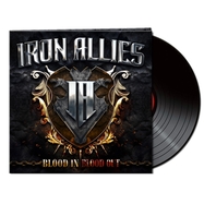 Front View : Iron Allies - BLOOD IN BLOOD OUT (GTF.BLACK VINYL) (LP) - Afm Records / AFM 8471