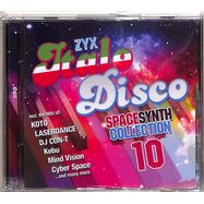 Front View : Various - ZYX ITALO DISCO SPACESYNTH COLLECTION 10 (2CD) - Zyx Music / ZYX 83143-2