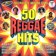 Front View : Various - 50 REGGAE HITS (2CD DIGIPAK) (2CD) - Cherry Red Records / 2928694CYR