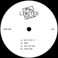 Front View : Rich Nxt - PIV LIMITED 11 - PIV Records / PIVLIM011
