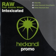 Front View : Raw feat. Amanda Wilson - INTOXICATED - Hed Kandi / hk41p1