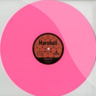 Front View : Marshall - PLASTIC EP (INCL MARK BROOM REMIX) / PINK COLOURED VINYL - Material Series / Material009