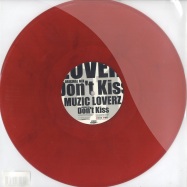 Front View : Muzic Loverz - DON T KISS (POPMUSCHI REMIX) (RED MARBELED VINYL) - Nachtaktiv / nar2008-2