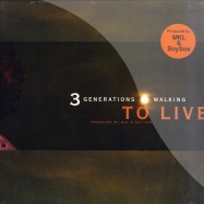 Front View : 3 Generations Walking - TO LIVE - Spiritual Life Music  / slm392