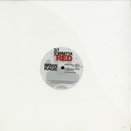 Front View : Brian Kage - BEAR TRAX VOL. 2 (RED MARBLED VINYL) - Beretta Red / BMRV002
