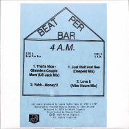 Front View : Beat Per Bar / 4 A.M. - S/T - Mixed Signals / MS 05
