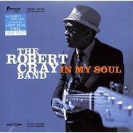 Front View : Robert Cray Band - IN MY SOUL (140 GR.LIGHT BLUE VINYL LP) - Mascot Label Group / PRD743612