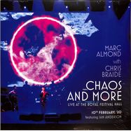 Front View : Marc Almond & Chris Braide - CHAOS AND MORE LIVE AT THE ROYAL FESTIVAL HALL (Ltd 3LP) - Cherry Red / SFELP098T