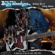 Front View : Baby Woodrose - KICKING ASS & TAKING NAMES (TRANSPARENT GREEN LP) - Bad Afro / 00157167