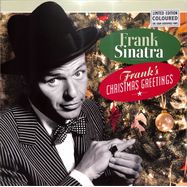 Front View : Frank Sinatra - FRANK S CHRISTMAS GREETINGS (coloured LP) - Vinyl Passion / VP90037