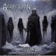 Front View : Aggression - FROZEN AGGRESSORS (LTD. RED VINYL) (LP) - Massacre / MASLR 1276