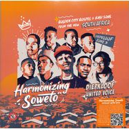 Front View : Diepkloof United Voice - HARMONIZING SOWETO: GOLDEN CITY GOSPEL & KASI SOUL FROM THE NEW SOUTH AFRICA (LP, ORANGE COLOURED VINYL) - Ostinato Records / OSTLP015C