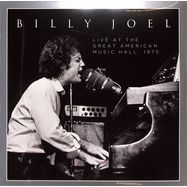 Front View : Billy Joel - LIVE AT THE GREAT AMERICAN MUSIC HALL - 1975 (2LP) - Sony Music Catalog / 19658886731