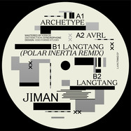 Front View : Jiman, Polar Inertia - LANGTANG EP (CLEAR VINYL) - Construct Re-Form / CRF020