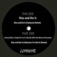 Front View : J Gabriel & Connie Yin - KISS AND DO IT EP (CABANNE, BRUNO PRONSATO RMXS) - Convent / CONVENT008
