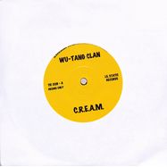 Front View : Wu Tang Clan / The Charmels - C.R.E.A.M. / AS LONG AS I VE (7 INCH) - Lil Static / TIC008SH