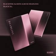 Front View : Blackpink - 3RD MINI ALBUM DEADLINE BLACK VER. (CD) - YG Entertainment / BPDLRETPB1