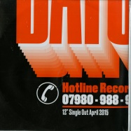 Front View : Batu - NUMEN / CAZZ - Hotline Recordings / hotline007