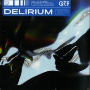 Front View : QZB - DELERIUM EP (BLUE VINYL + MP3) - Critical Music / CRIT130RP