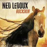 Front View :  Ned Ledoux - BUCKSKIN (LP) - Powder River Records / LP25014