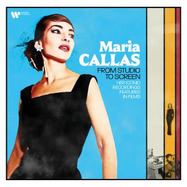 Front View :  Maria Callas / Tullio Serafin / Victor de Sabata - MARIA CALLAS FROM STUDIO TO SCREEN (LP) - Warner Classics / 505419748352
