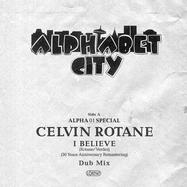 Front View : Celvin Rotane - I BELIEVE (CLEAR SMOKED VINYL) - Alphabet City / ALPHA01SPECIAL