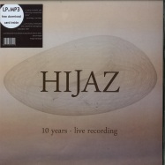 Front View : Hijaz - 10 YEARS - LIVE RECORDING (LP) - Zephyrus Records / ZEPLP036