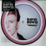 Front View : David Bowie - HEROES (LTD 7 INCH PIC DISC) - Parlophone / DBHERO40 / 7521660