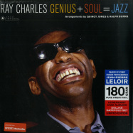 Front View : Ray Charles - GENIUS + SOUL = JAZZ (180G LP) - Jazz Images / 37046 / 5847880