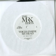 Front View : Mr. K - VOICES INSIDE MY HEAD / WHEN THE WORLD IS RUNNING DOWN (7 INCH) - Most Excellent Unltd / MXMRK2019