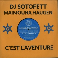 Front View : DJ Sotofett & Maimouna Haugen - CEST L AVENTURE (10 INCH) - Honest Jons Records / HJP85