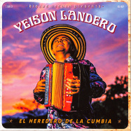 Front View : Yeison Landero - EL HEREDERA DE LA CUMBIA (LTD GOLD 7 INCH) - Discos Resaca / RS007