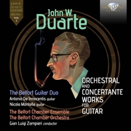 Front View : Various - DUARTE:ORCHESTRAL AND CONCERTANTE WORKS FOR GUITAR (CD) - Brilliant Classics / 1096510BRC