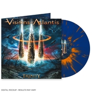 Front View : Visions of Atlantis - TRINITY (LP BLAU-ORANGE VINYL) (LP) - Napalm Records / NPR200VINYL