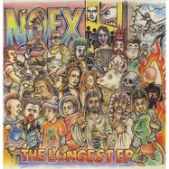 Front View : NOFX - THE LONGEST EP (BLACK VINYL 2LP) - Fat Wreck / 1007581FWR