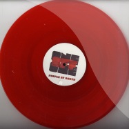 Front View : Unknown Artists - PEOPLE OF EARTH / TROUBLE IN SPACE (CLEAR RED  VINYL) - Amp Art Recordings / AMP1OFF1