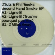 Front View : D julz & Phil Weeks - SECOND HAND SMOKE EP / TRUS ME RMX (CLEAR VINYL) - Rex Club Music / RCM001