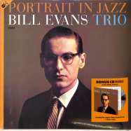 Front View : Bill Evans Trio - PORTRAIT IN JAZZ (LP + CD) - Groove Replica / 77035 / 10847280