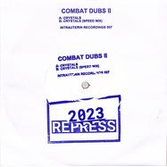 Front View : Combat Dubs - COMBAT DUBS II (2023 REPRESS, MARBLED VINYL, 7 inch) - Intrauterin Recordings / intrauterin007d