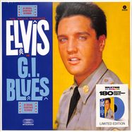 Front View : Elvis Presley - GI BLUES (Blue 180g Vinyl) - Waxtime In Color / 950711